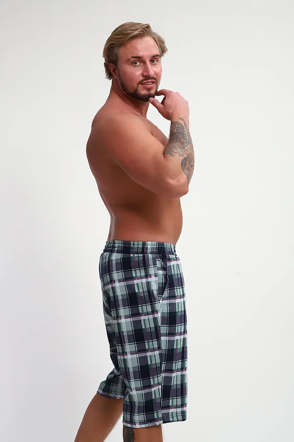 Шорты ШМ-03 НАТАЛИ, голубой, ментол, розовый - фото 2