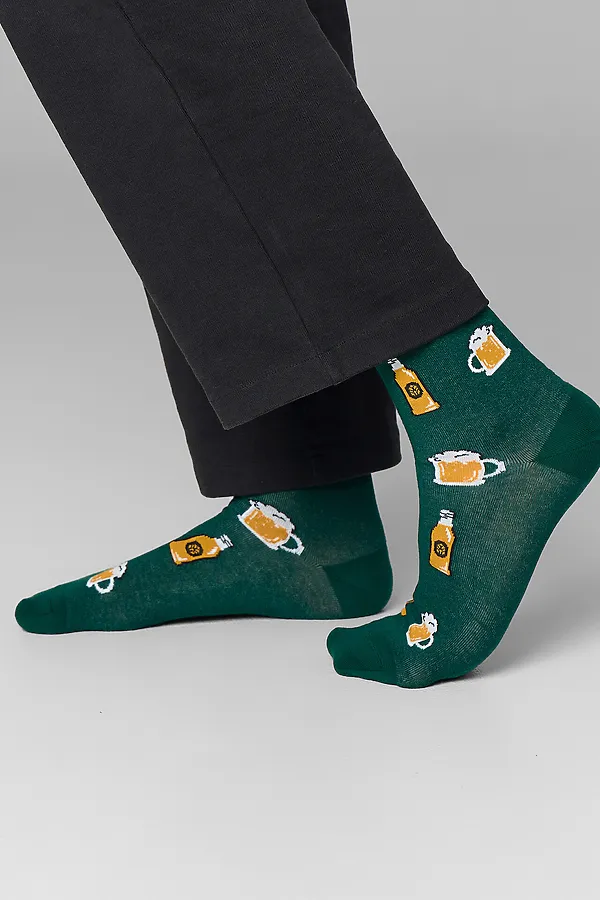 Носки мужские MARK FORMELLE, хвойный - фото 2