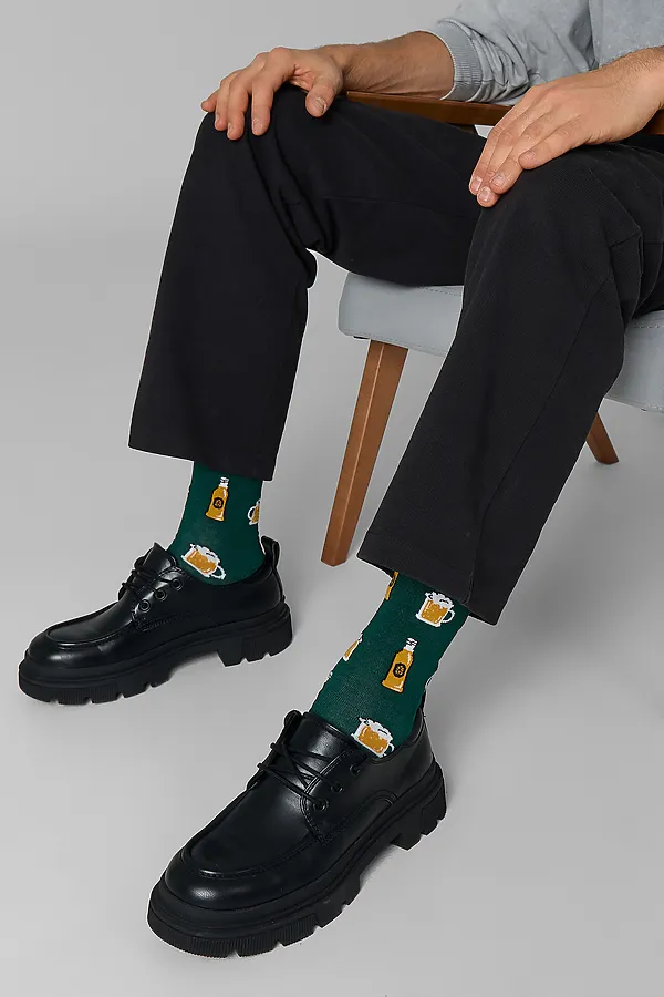 Носки мужские MARK FORMELLE, хвойный - фото 2