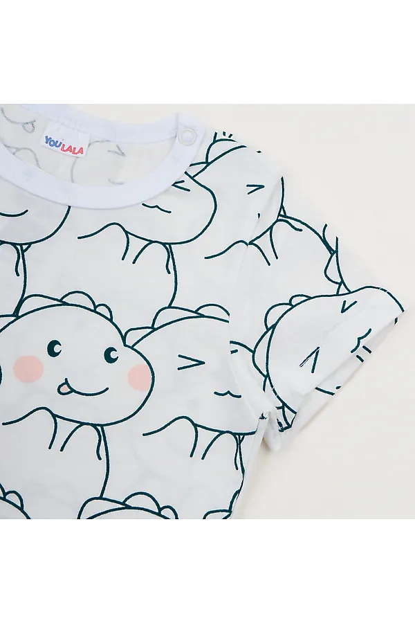 Футболка кулирка YOULALA, белый - фото 2