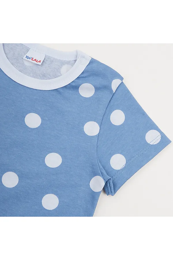 Футболка кулирка YOULALA, голубой - фото 2