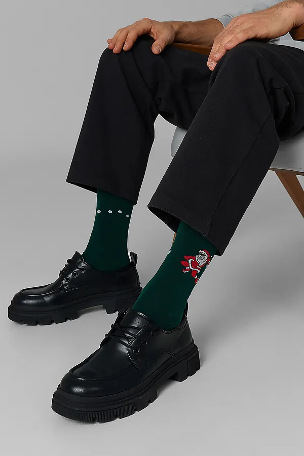 Носки мужские MARK FORMELLE, хвойный - фото 2