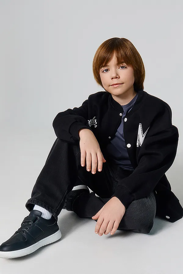 Джинсы для мальчиков MARK FORMELLE, черный - фото 2