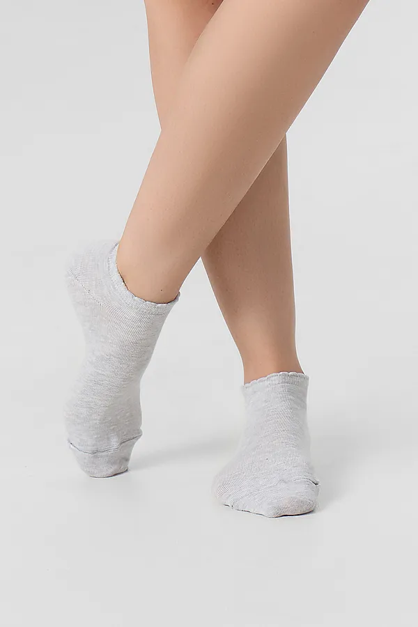 Носки женские MARK FORMELLE, св.серый меланж - фото 2