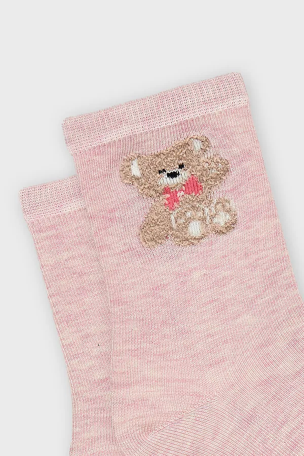 Носки детские MARK FORMELLE, розовый меланж - фото 2