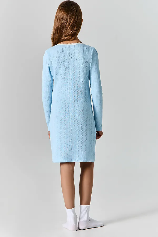 Сорочка ночная для девочек MARK FORMELLE, голубой - фото 2