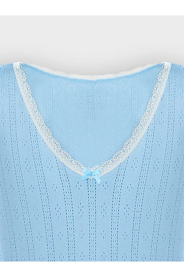 Сорочка ночная для девочек MARK FORMELLE, голубой - фото 2