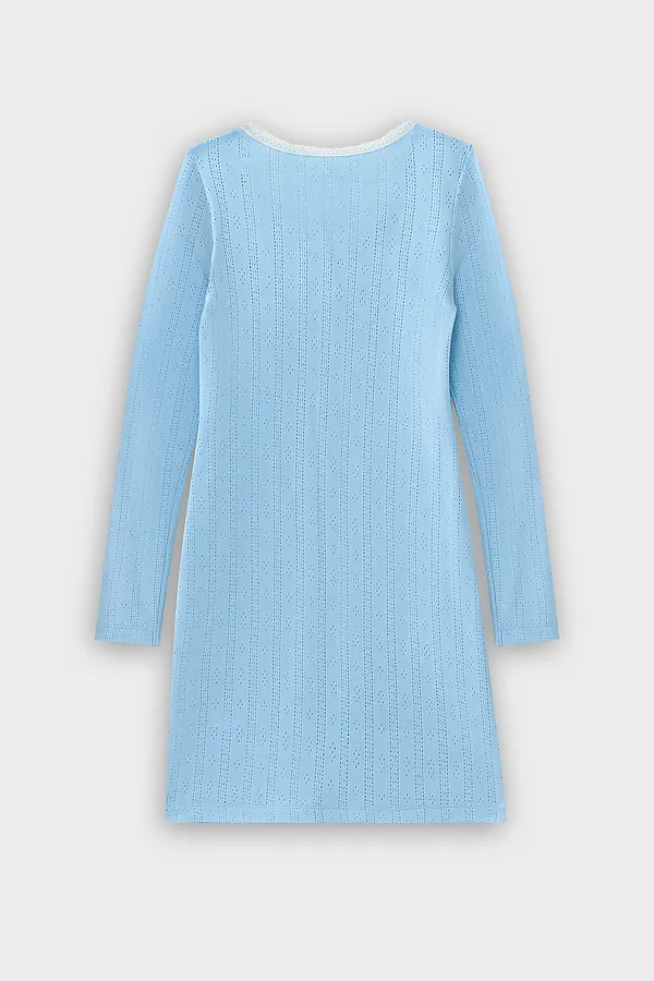 Сорочка ночная для девочек MARK FORMELLE, голубой - фото 2