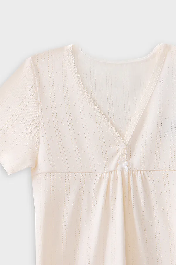 Сорочка ночная для девочек MARK FORMELLE, молочный - фото 2