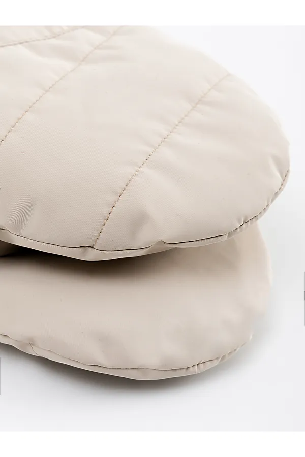 223R, Варежки женские HOOPS, бежевый - фото 2