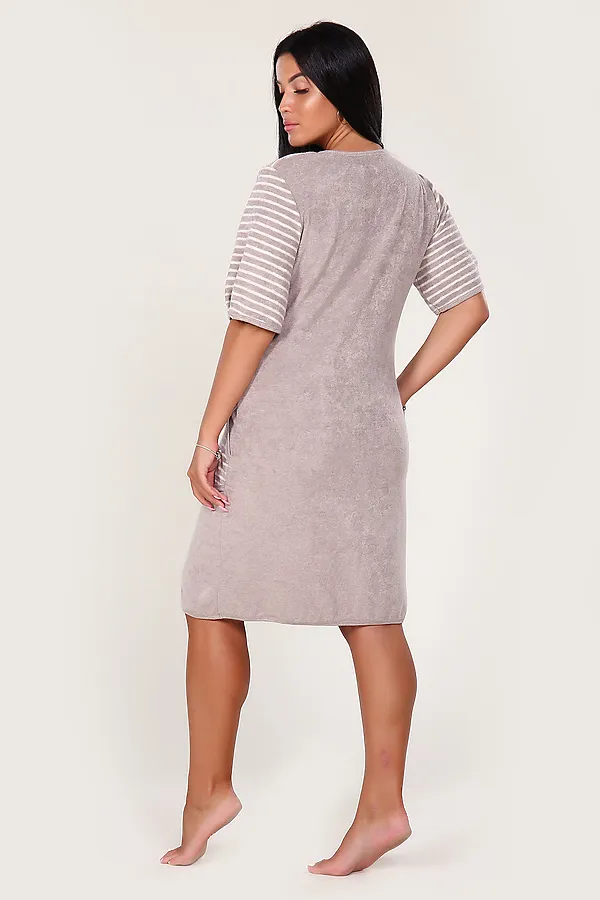 Халат Terry Light 503 НАТАЛИ, какао - фото 2