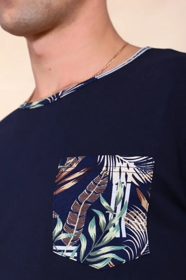 Костюм с шортами 806 Папоротник НАТАЛИ, темно-синий - фото 2