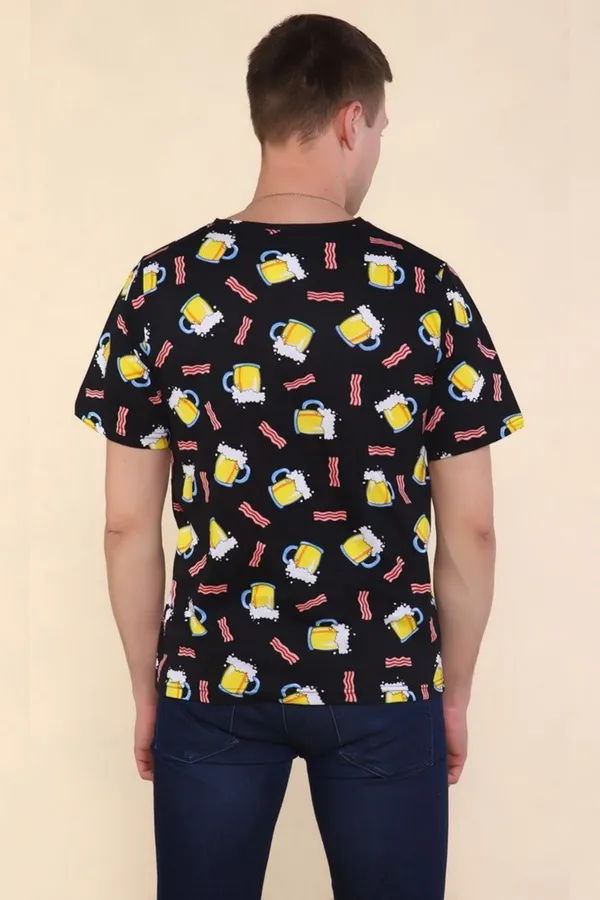 Футболка Пиво НАТАЛИ, черный - фото 2