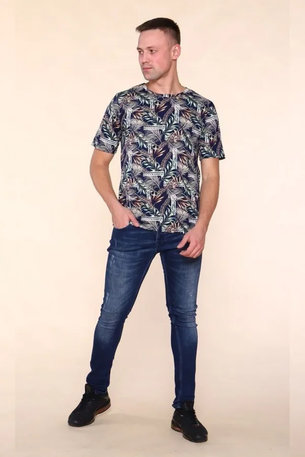 Футболка 2217 Папоротник НАТАЛИ, папоротник - фото 2