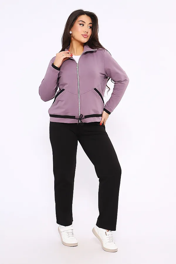 Костюм с брюками 647 НАТАЛИ, лавандовый - фото 2