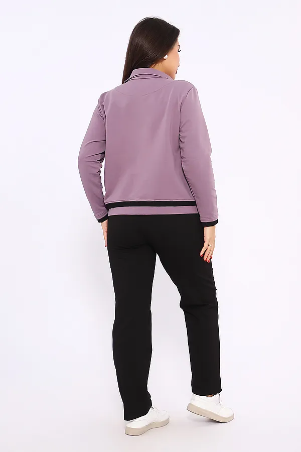 Костюм с брюками 647 НАТАЛИ, лавандовый - фото 2