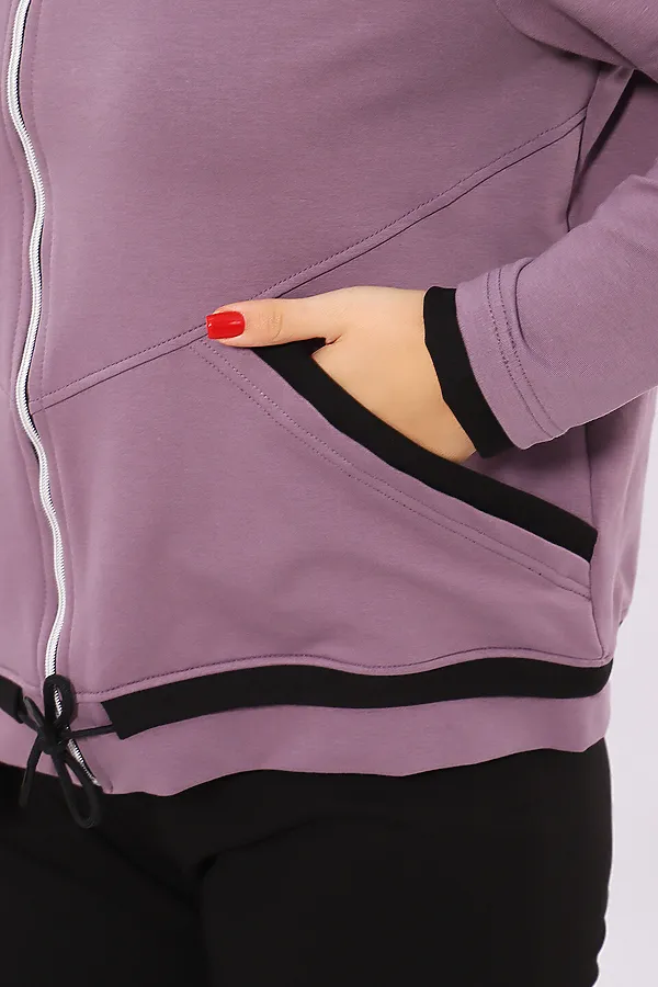 Костюм с брюками 647 НАТАЛИ, лавандовый - фото 2