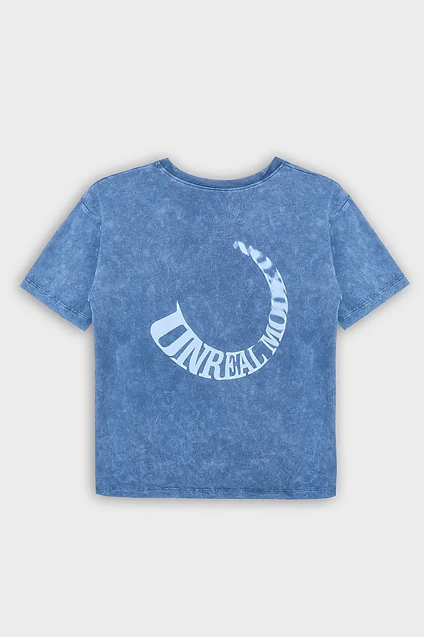 Футболка для мальчиков MARK FORMELLE, шторм +печать1 - фото 2