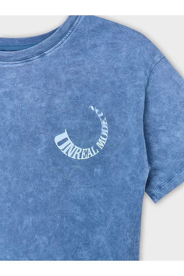 Футболка для мальчиков MARK FORMELLE, шторм +печать1 - фото 2