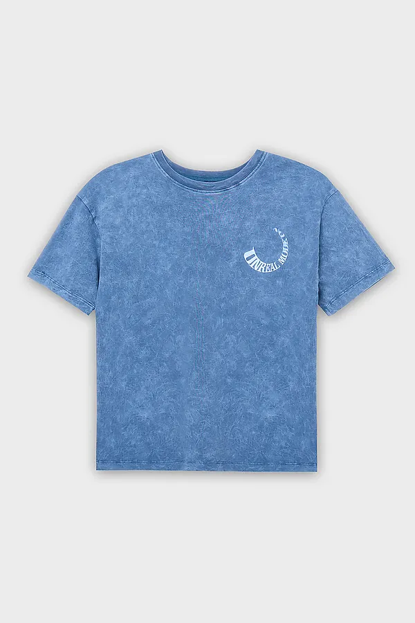 Футболка для мальчиков MARK FORMELLE, шторм +печать1 - фото 2