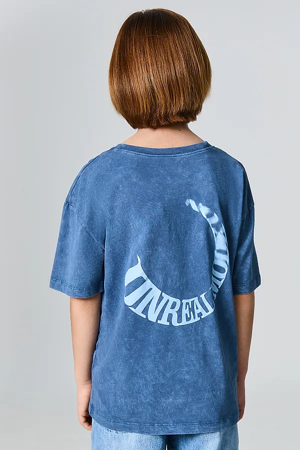 Футболка для мальчиков MARK FORMELLE, шторм +печать1 - фото 2