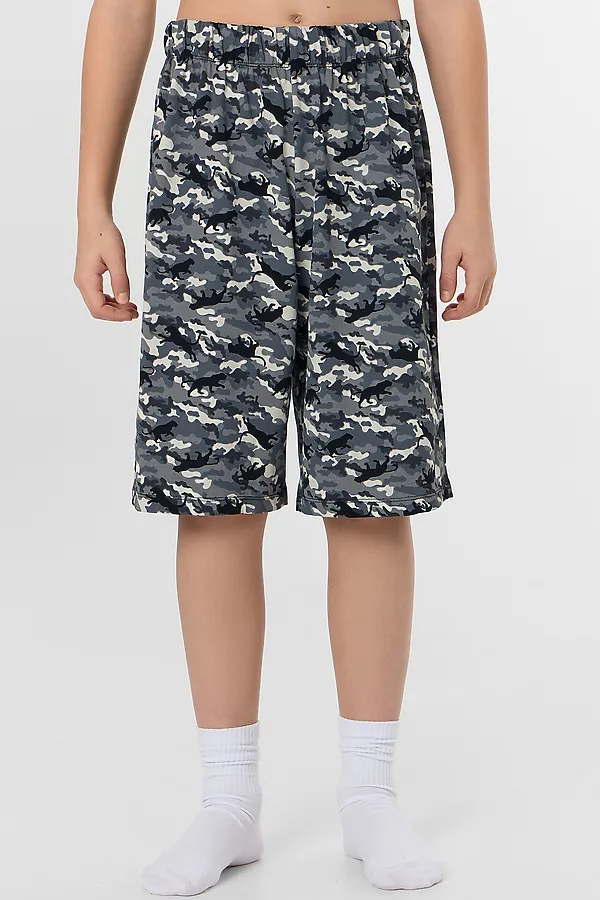 Комплект для мальчиков (джемпер, шорты) MARK FORMELLE, тигры камуфляж - фото 2