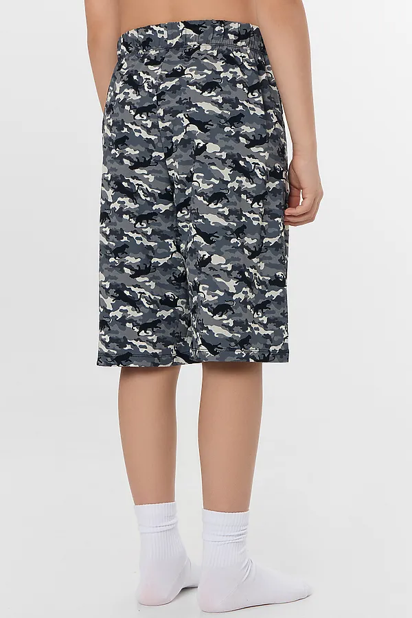 Комплект для мальчиков (джемпер, шорты) MARK FORMELLE, тигры камуфляж - фото 2