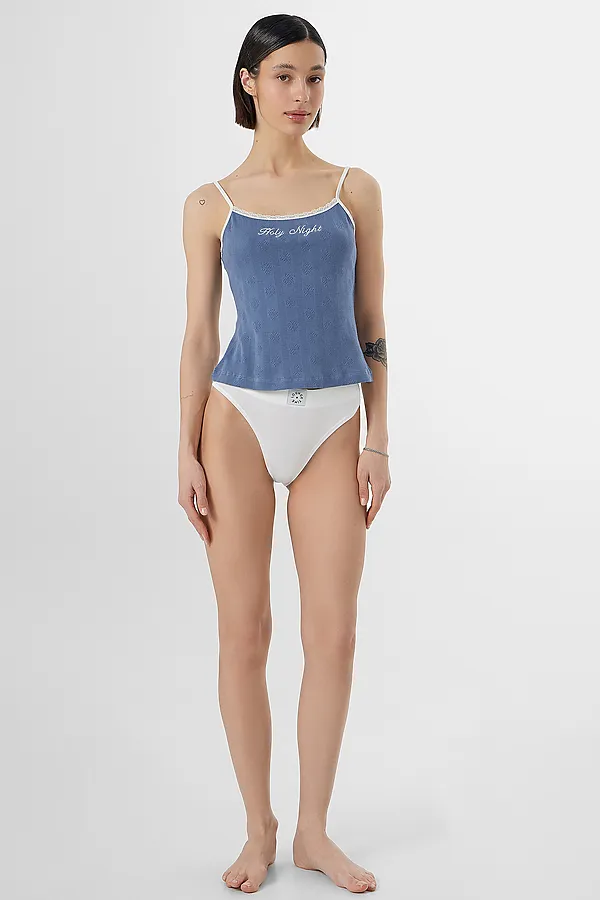 Топ женский MARK FORMELLE, индиго - фото 2