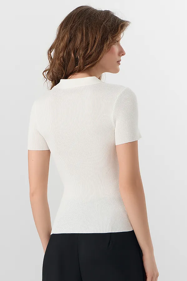 Джемпер женский MARK FORMELLE, молочный - фото 2