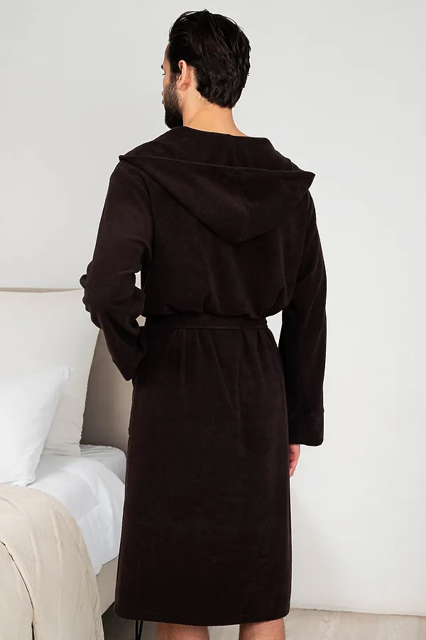 Халат 319 НАТАЛИ, темно-коричневый - фото 2