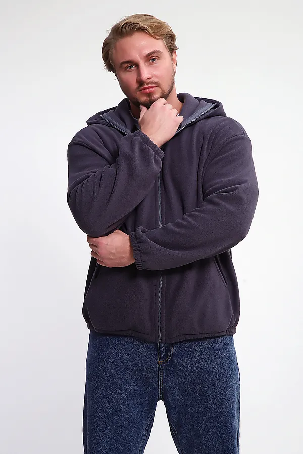 Худи 36992 НАТАЛИ, серый - фото 2