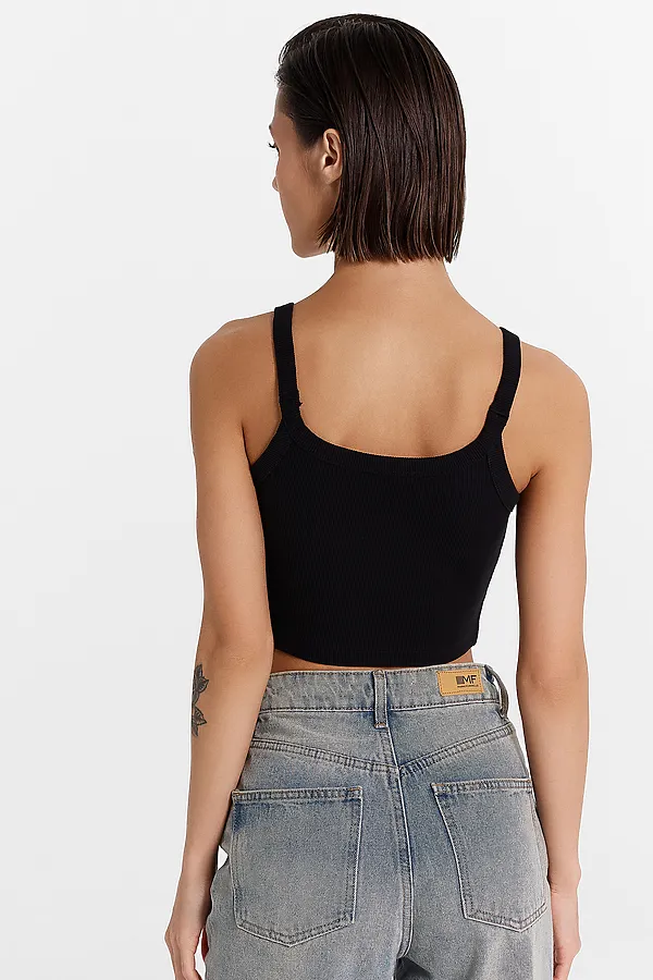 Топ женский MARK FORMELLE, черный - фото 2