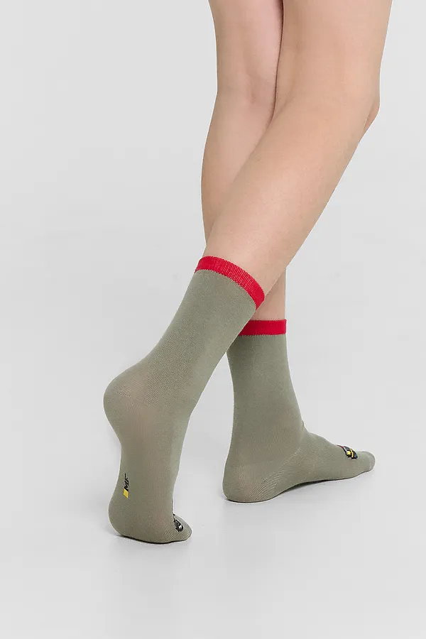 Носки детские MARK FORMELLE, оливка - фото 2