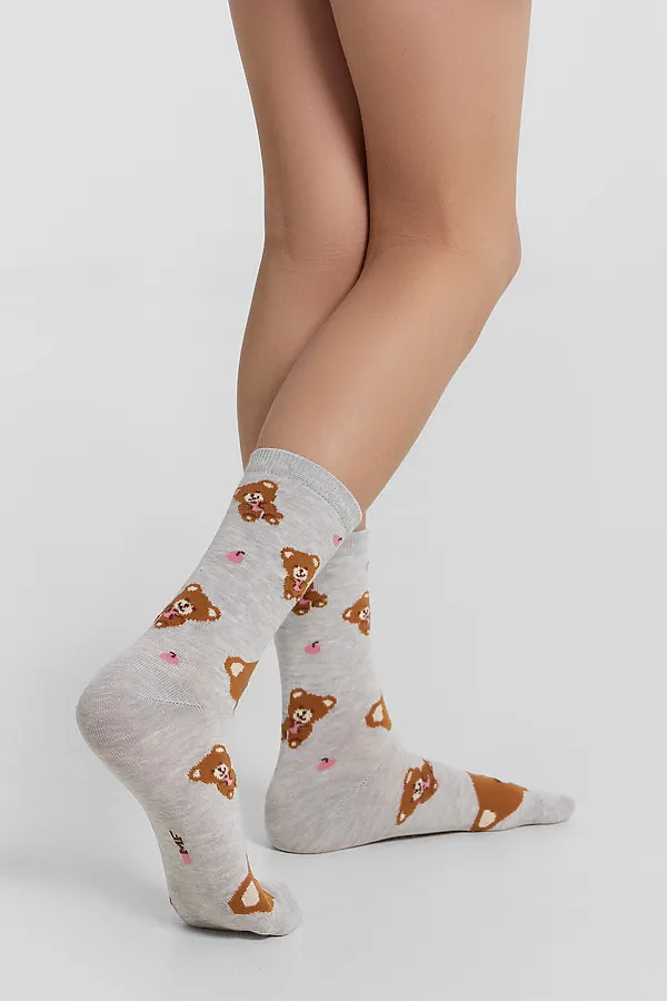 Носки детские MARK FORMELLE, св.серый меланж - фото 2