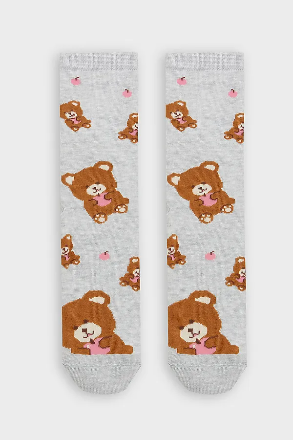 Носки детские MARK FORMELLE, св.серый меланж - фото 2