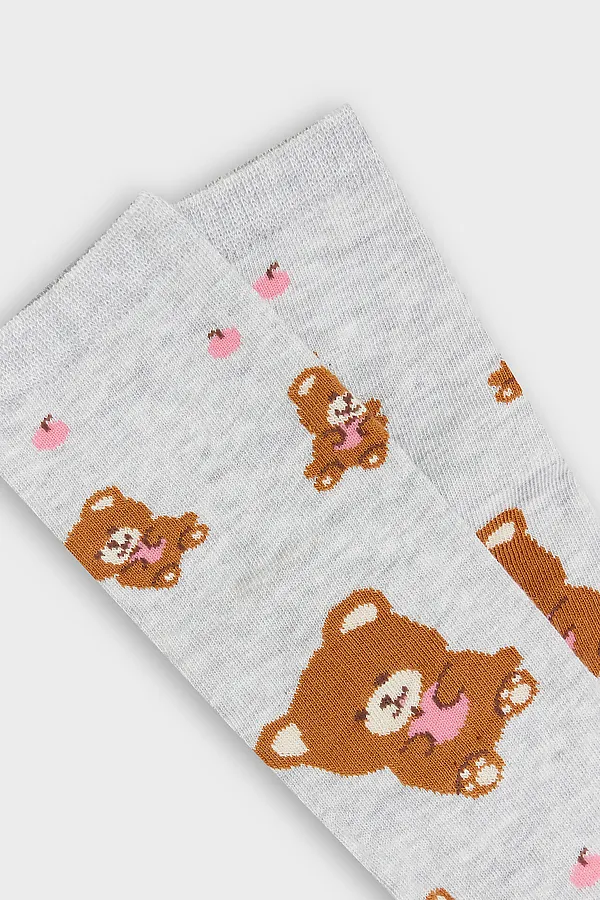 Носки детские MARK FORMELLE, св.серый меланж - фото 2