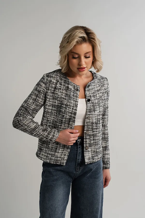 Костюм с брюками Марлин LADY TAIGA, серый - фото 2