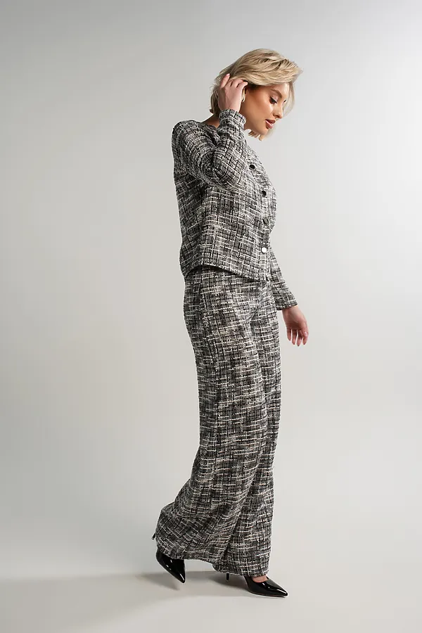 Костюм с брюками Марлин LADY TAIGA, серый - фото 2