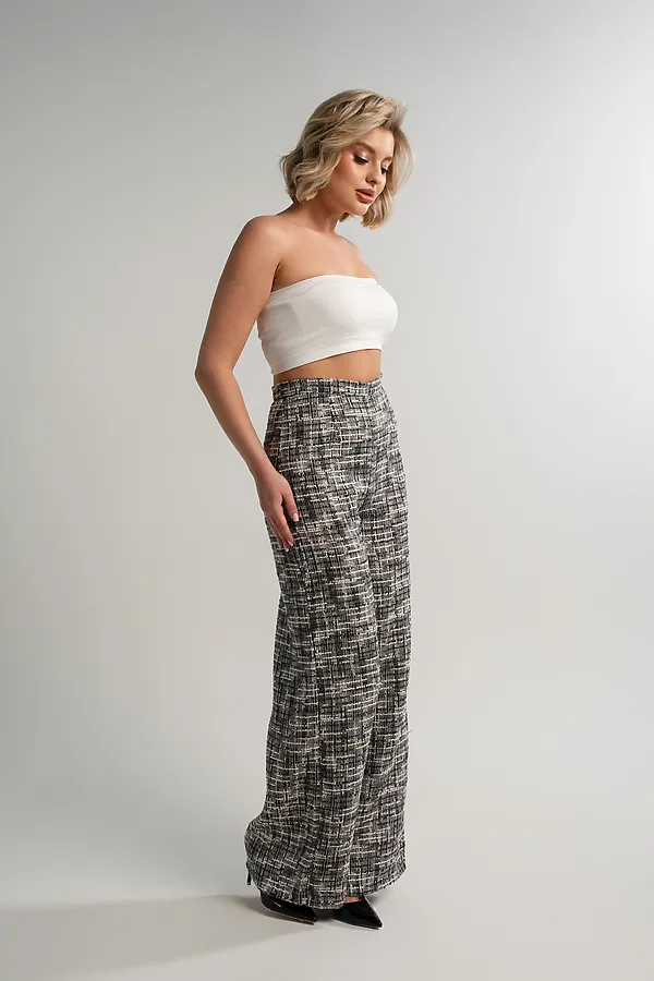 Костюм с брюками Марлин LADY TAIGA, серый - фото 2