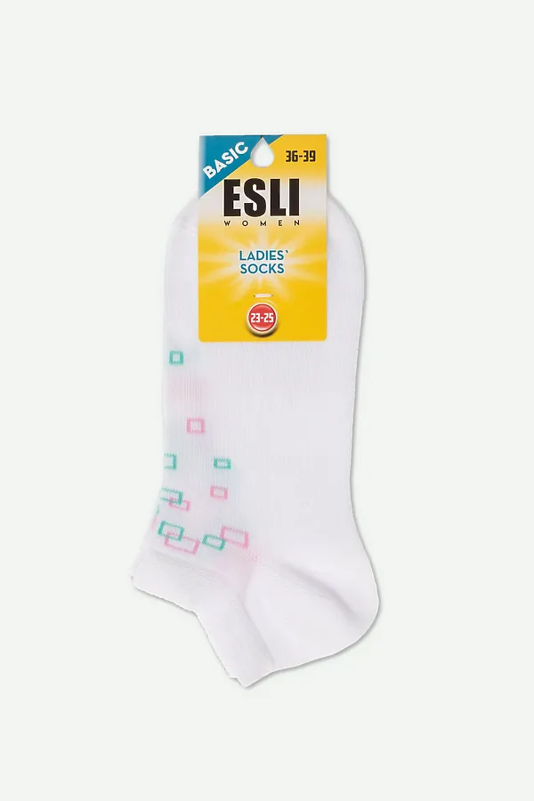ESLI BASIC Носки женские ESLI, белый - фото 2