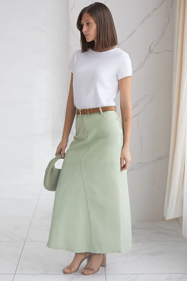 Базовая футболка полуприлегающая из премиального хлопка с эластаном VILATTE, белый - фото 2