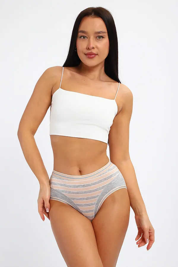 Трусы 28617 НАТАЛИ, серый - фото 2