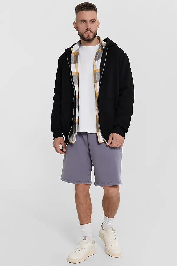 Шорты мужские MARK FORMELLE, acid wash серый - фото 2