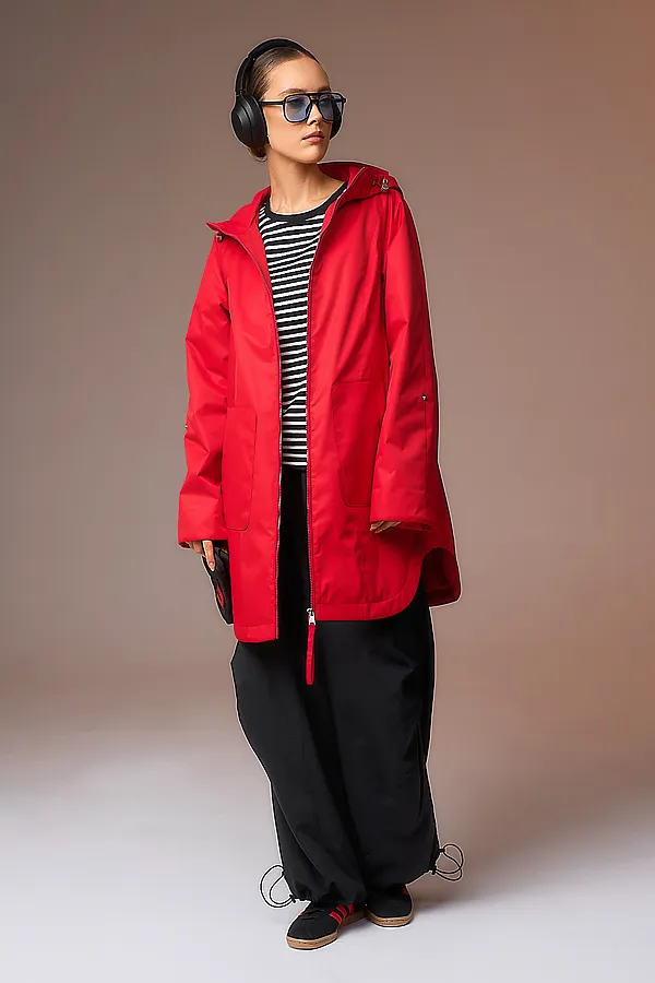 Плащ женский HOOPS, красный - фото 2