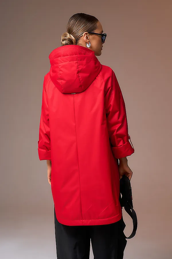 Плащ женский HOOPS, красный - фото 2