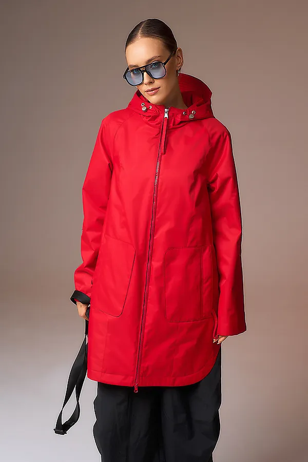 Плащ женский HOOPS, красный - фото 2
