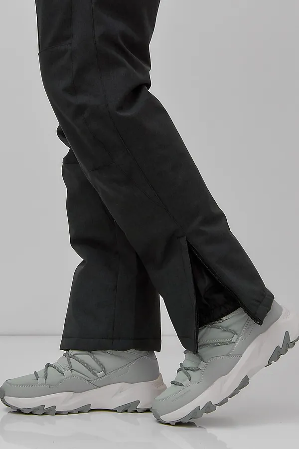 Брюки горнолыжные женские утепленные черного цвета MTFORCE, черный - фото 2