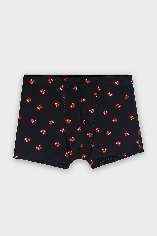 Трусы мужские MARK FORMELLE, боксерские перчатки на черном - фото 2