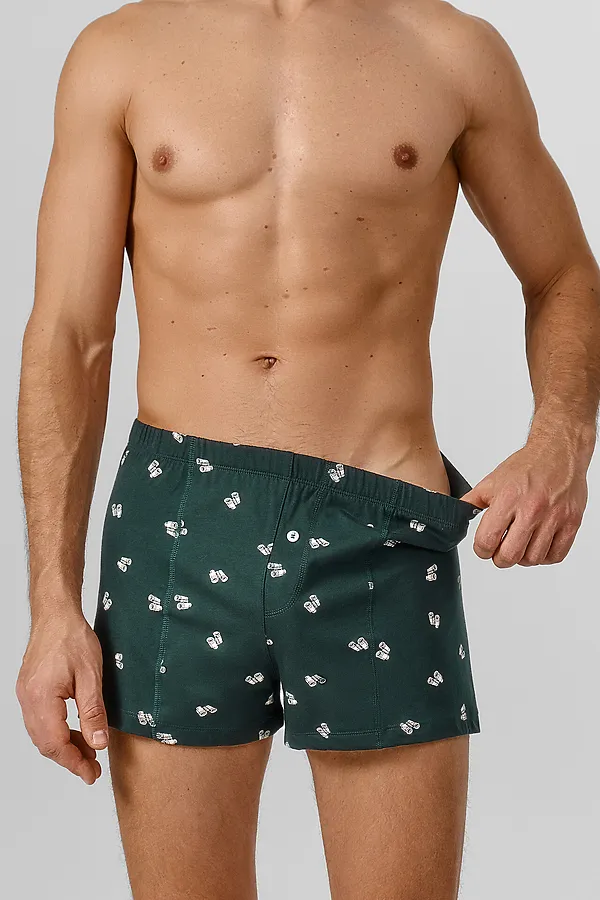 Трусы мужские MARK FORMELLE, бинокли на зеленом бархате - фото 2