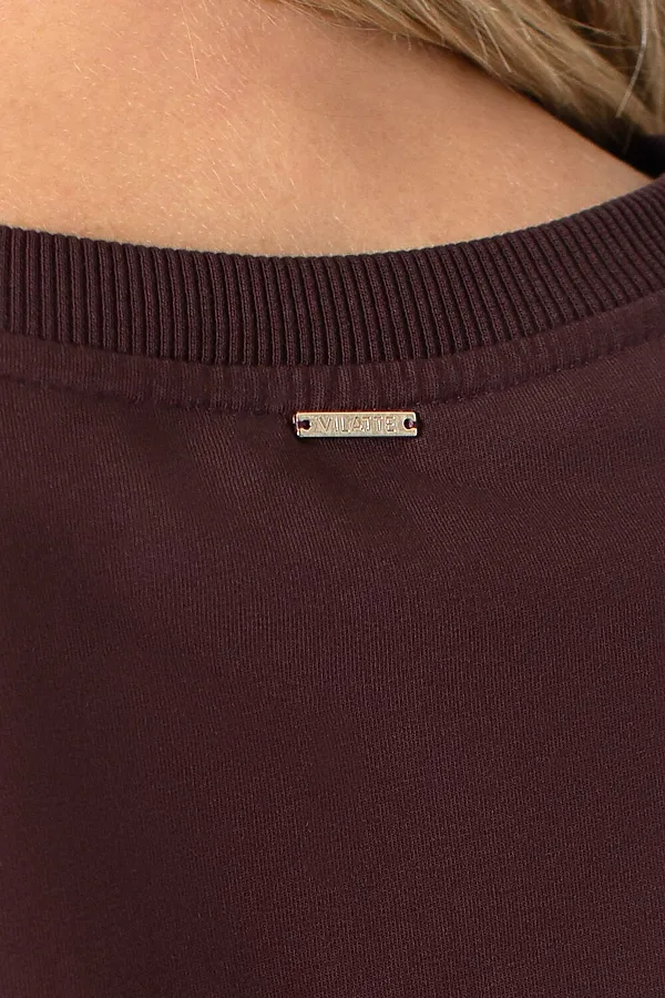 Футболка VILATTE, коричневый - фото 2